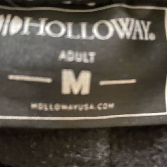 Holloway Mens Black Athletic Fleece Wolf Cotton Blend Loungewear Sweatpants - Picture 7 of 9